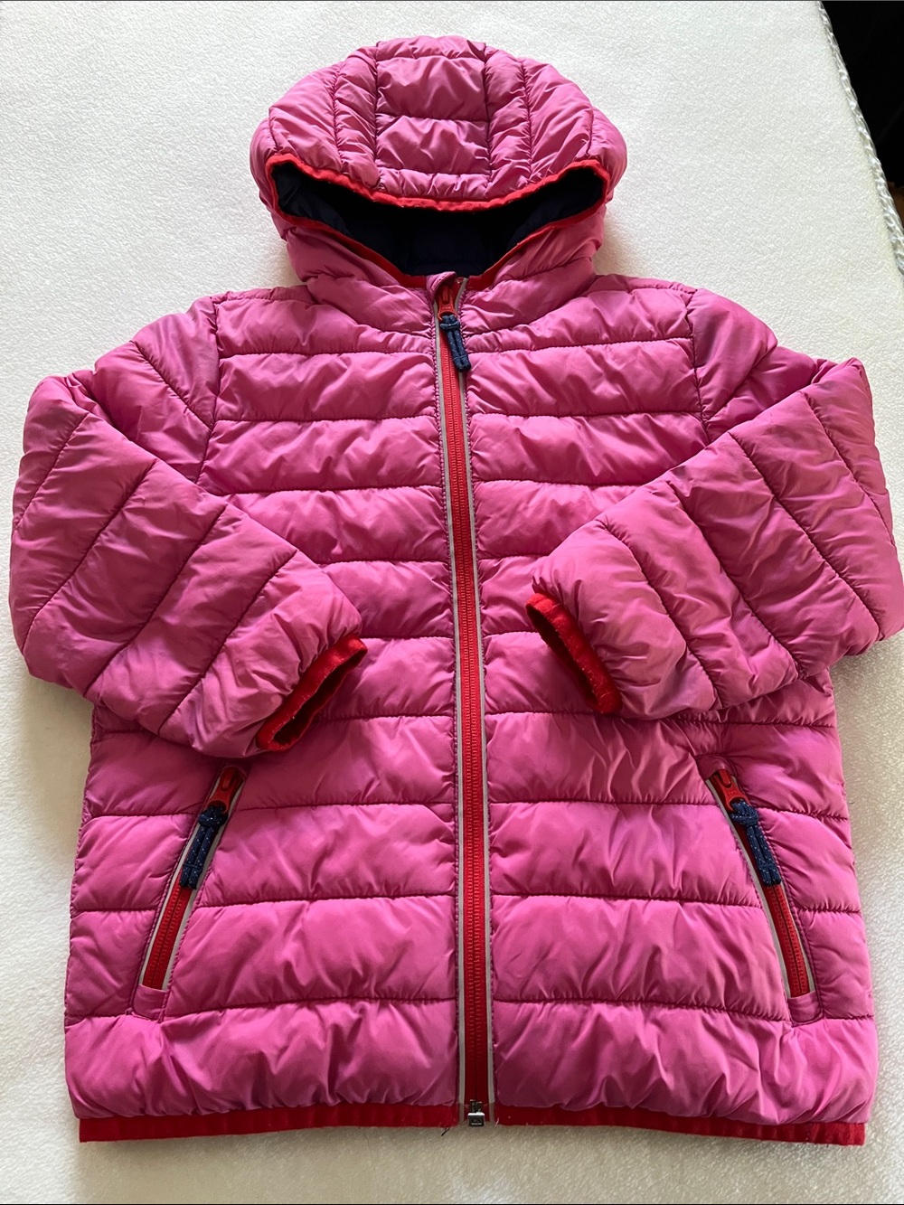 Boden puffer jacket 5-6 yr